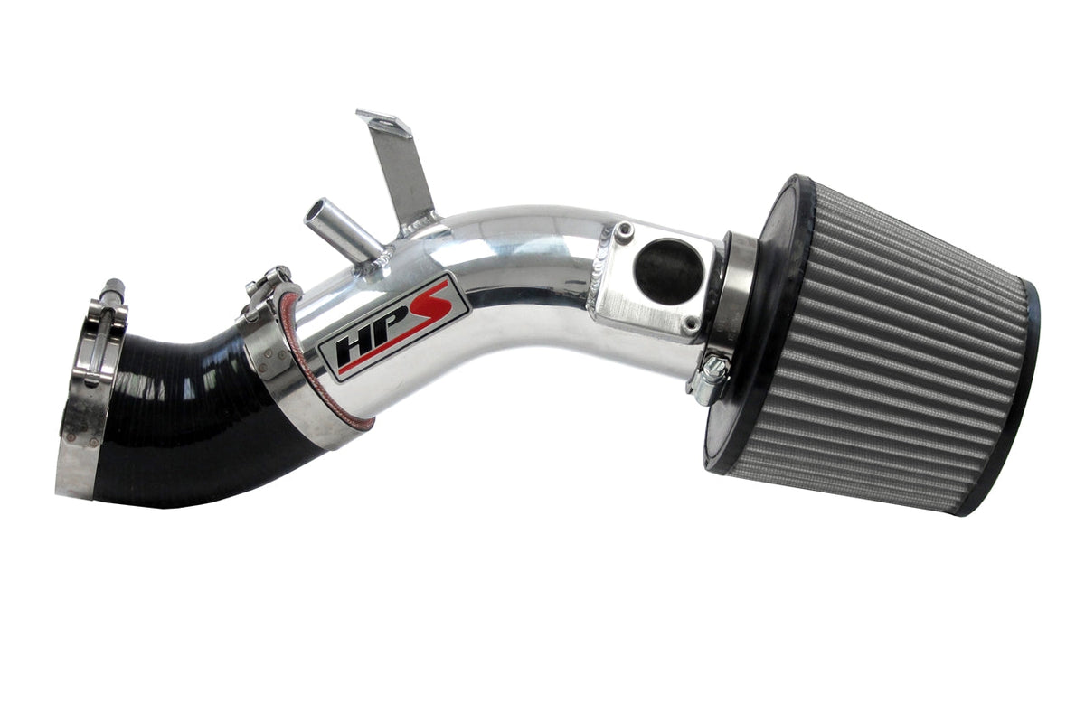 HPS Polished Cold Air Intake Kit 2005-2008 Toyota Matrix 1.8L 1ZZ-FE 827-500P