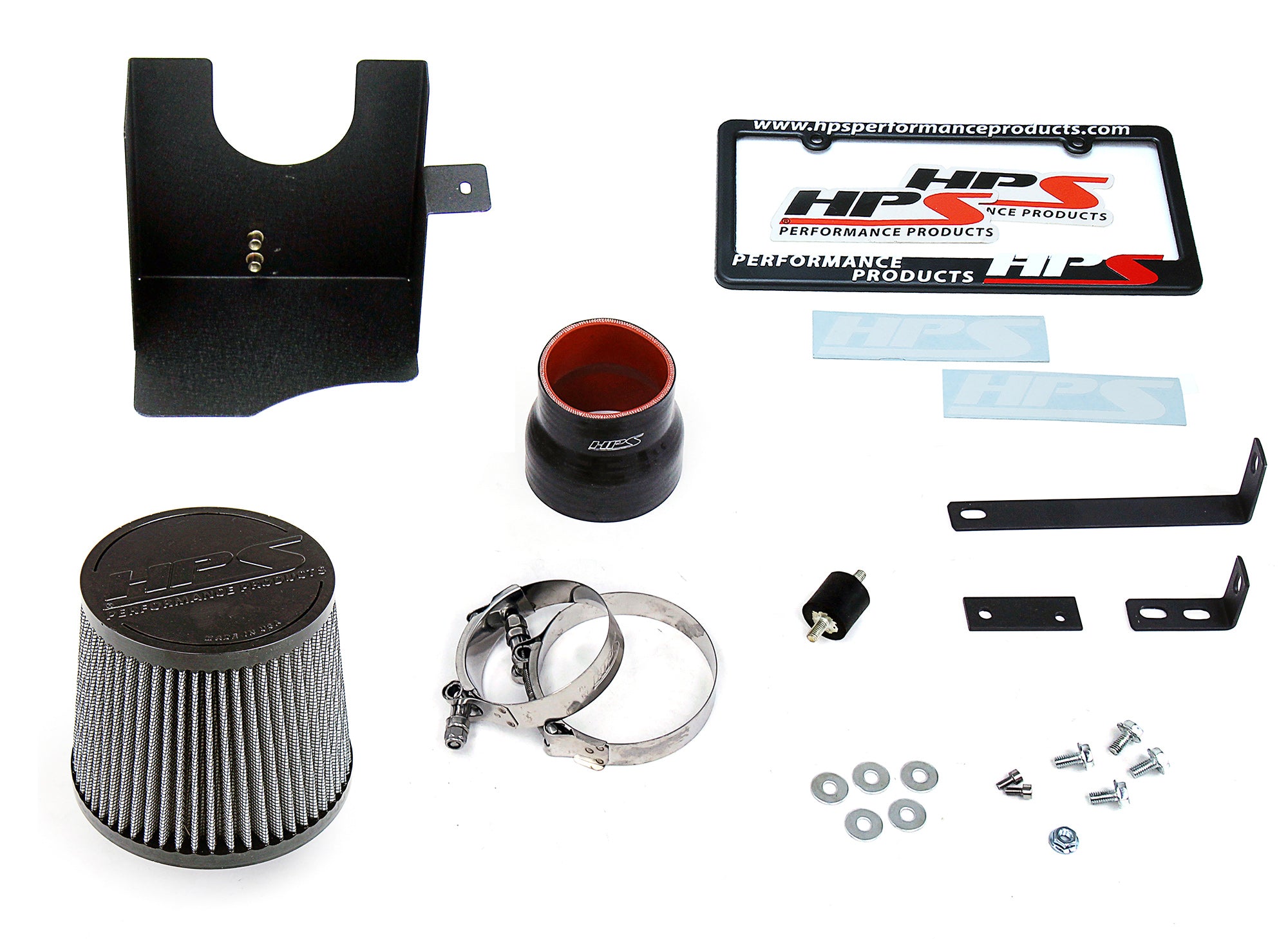 HPS Shortram Air Intake Kit Accessory Pack 2005-2006 Scion tC 2.4L 827-515