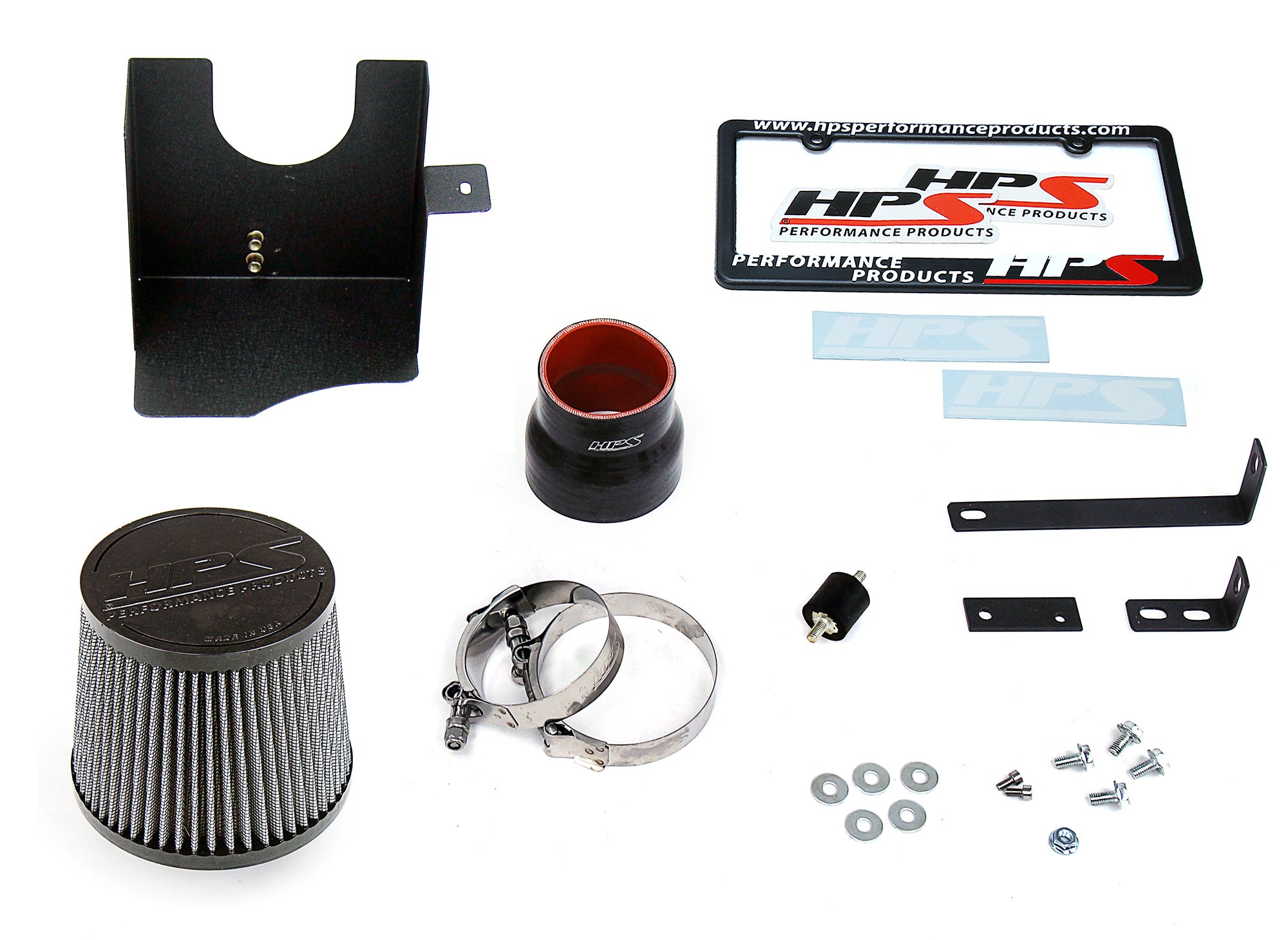 HPS Shortram Cold Air Intake Kit Accessory Pack 2007-2010 Scion tC 2.4L 827-516