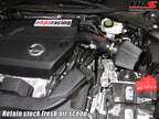 HPS Performance Shortram Air Intake Kit Installed 2013-2017 Nissan Altima Sedan 2.5L 827-529WB