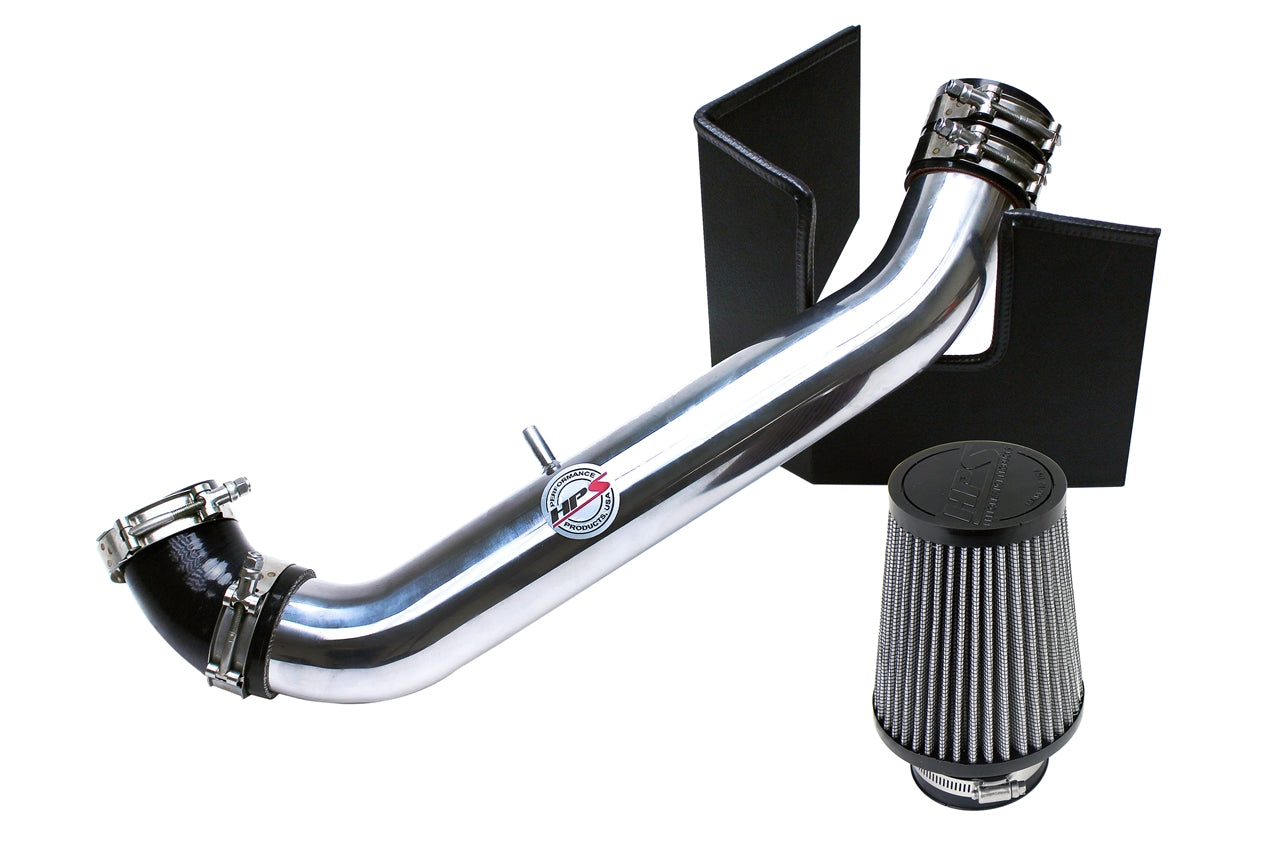 HPS Polish Shortram Cold Air Intake Kit 1999-2005 Mazda Miata 1.8L Non Turbo 827-537P