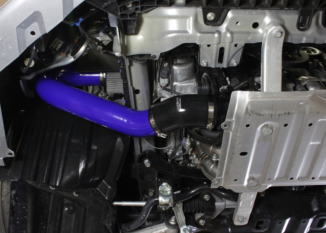 HPS Performance Shortram Air Intake Kit Installed 2015-2017 Subaru WRX 2.0L Turbo 827-545BL