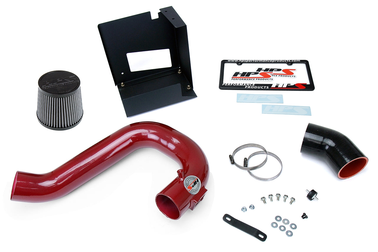 HPS Shortram Air Intake Kit 2015-2017 Subaru WRX 2.0L Turbo 827-545R