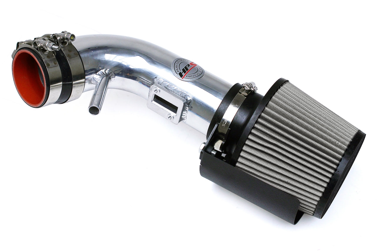HPS Polish Shortram Cold Air Intake Kit 2007-2012 Nissan Altima 2.5L 4Cyl 827-546P