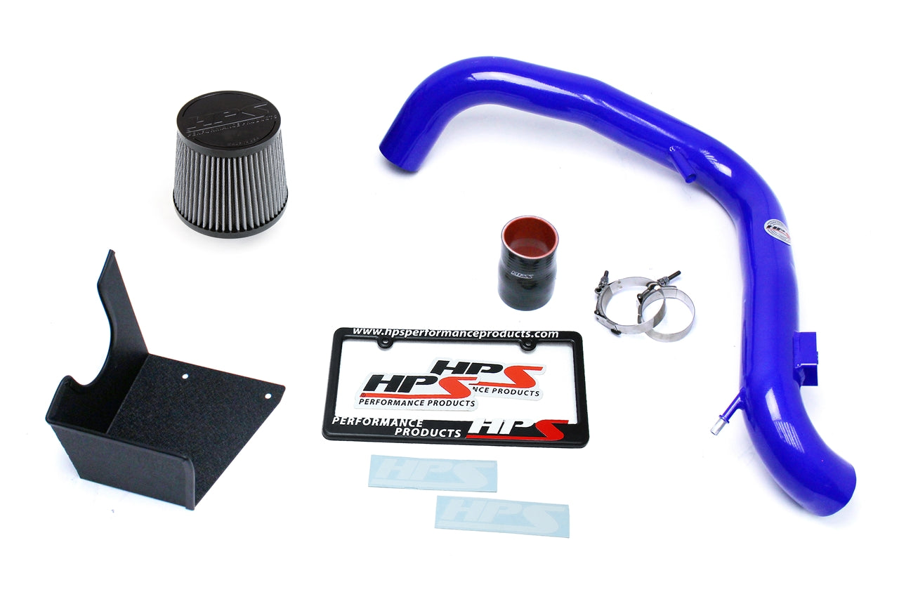 HPS Shortram Air Intake Kit 2014-2015 Ford Fiesta ST 1.6L Turbo 827-553BL