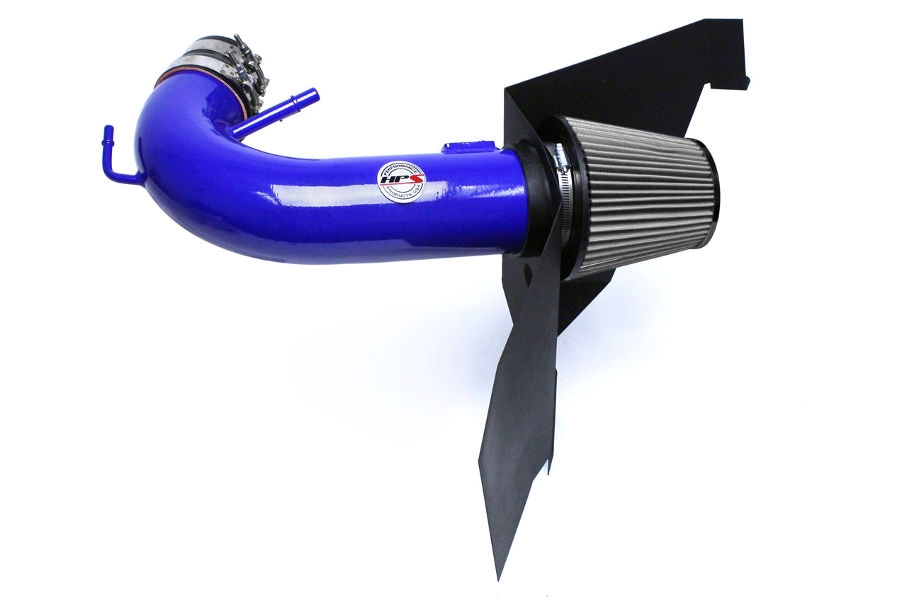 HPS Performance Shortram Air Intake Kit 2015-2017 Ford Mustang GT V8 5.0L 827-556BL
