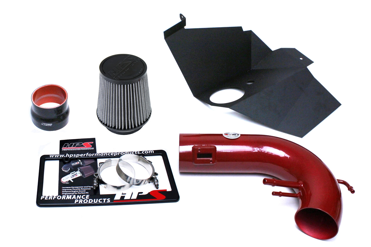 HPS Shortram Air Intake Kit 2015-2017 Ford Mustang GT V8 5.0L 827-556R