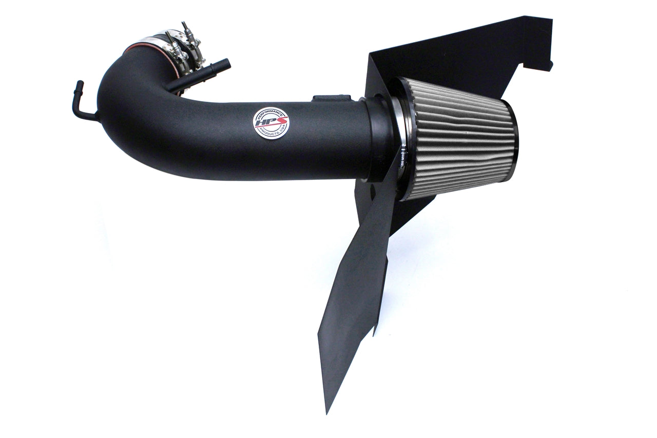 HPS Black Shortram Cold Air Intake Kit 2015-2017 Ford Mustang GT V8 5.0L 827-556WB