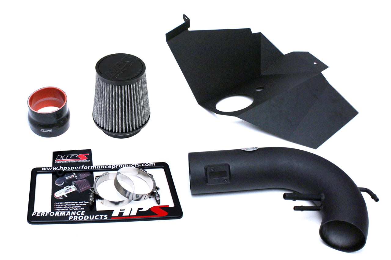 HPS Shortram Air Intake Kit 2015-2017 Ford Mustang GT V8 5.0L 827-556WB
