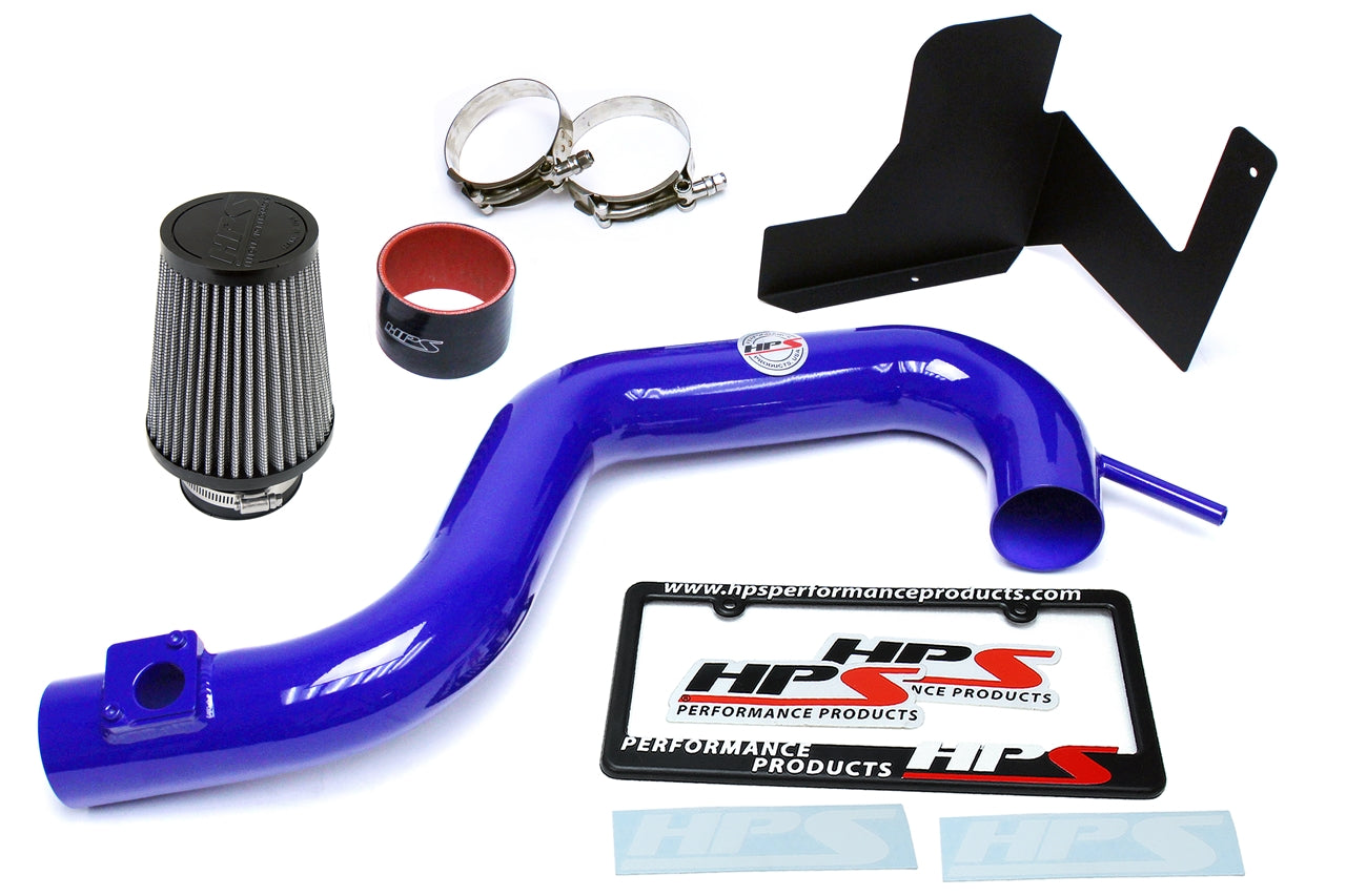 HPS Shortram Air Intake Kit 2010-2012 Subaru Outback 2.5L Non Turbo 827-557BL