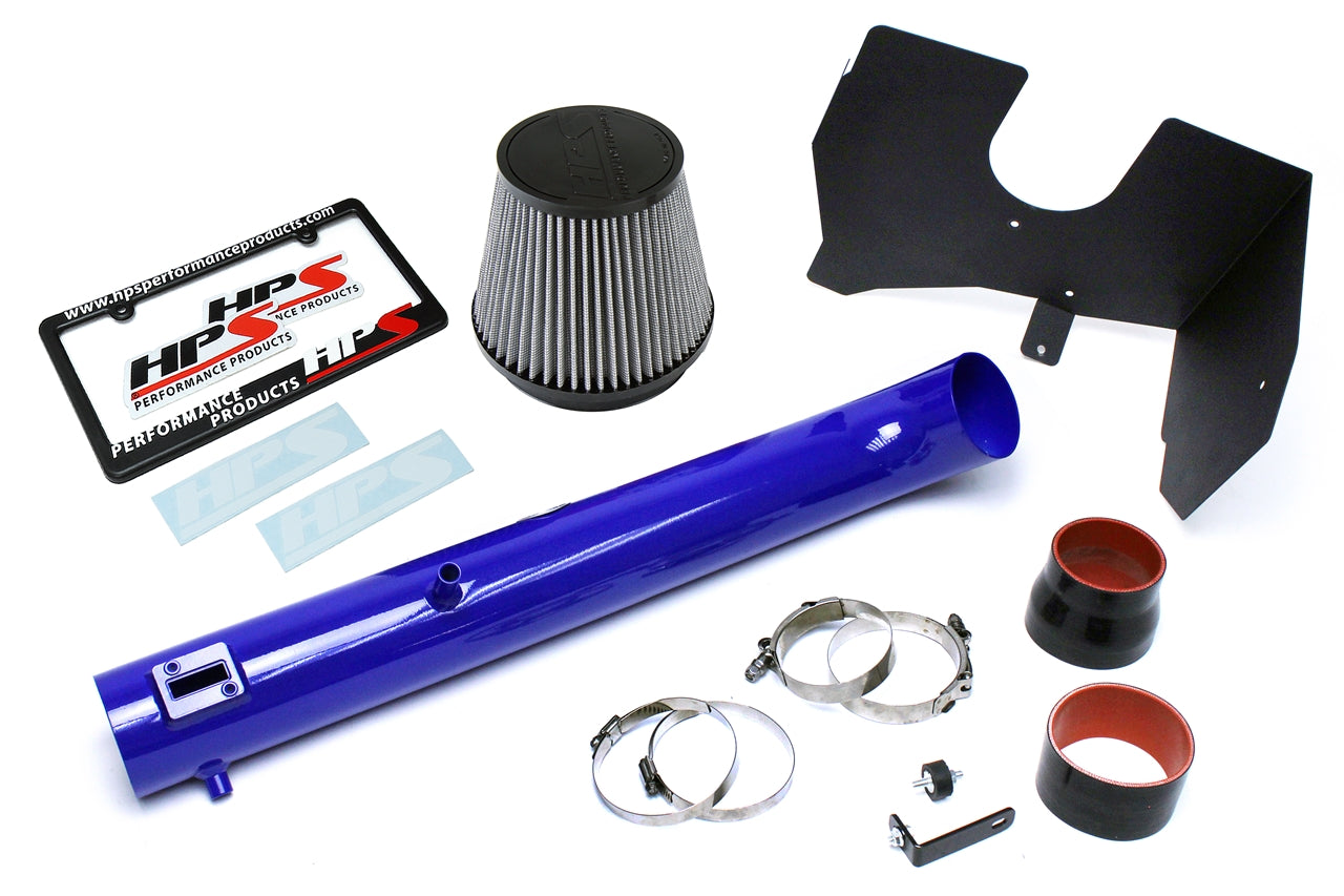HPS Shortram Air Intake Kit 2005-2015 Nissan Xterra 4.0L V6 827-567BL