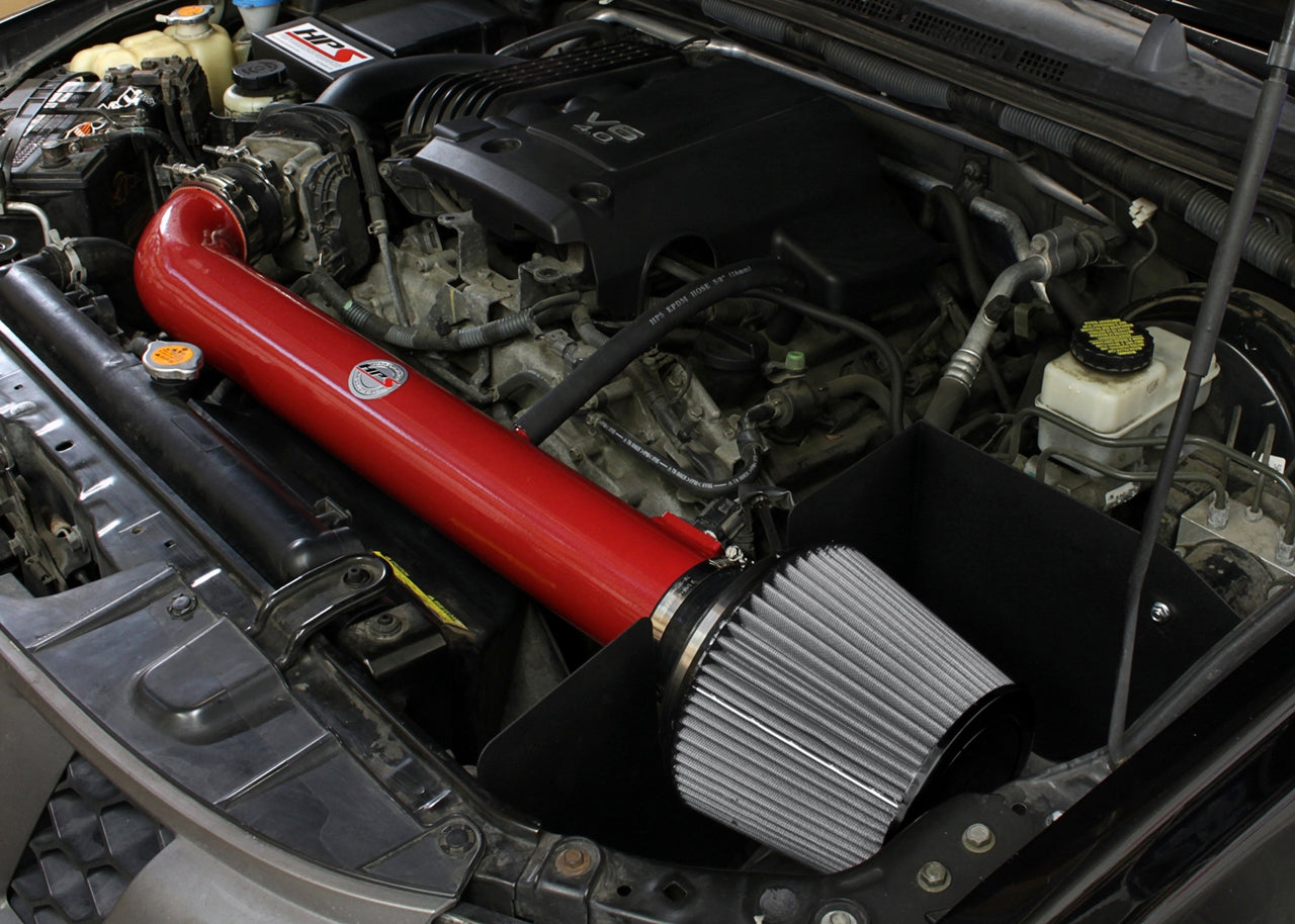 HPS Performance Shortram Air Intake Kit Installed 2005-2015 Nissan Xterra 4.0L V6 827-567R