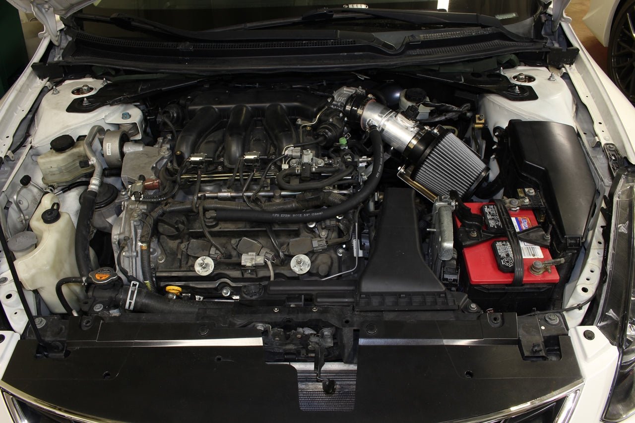 HPS Performance Shortram Cold Air Intake Kit Installed 2007-2012 Nissan Altima V6 3.5L 827-572