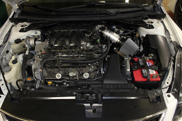 HPS Shortram Air Intake Kit 2007-2012 Nissan Altima V6 3.5L, Includes Heat  Shield, 827-572
