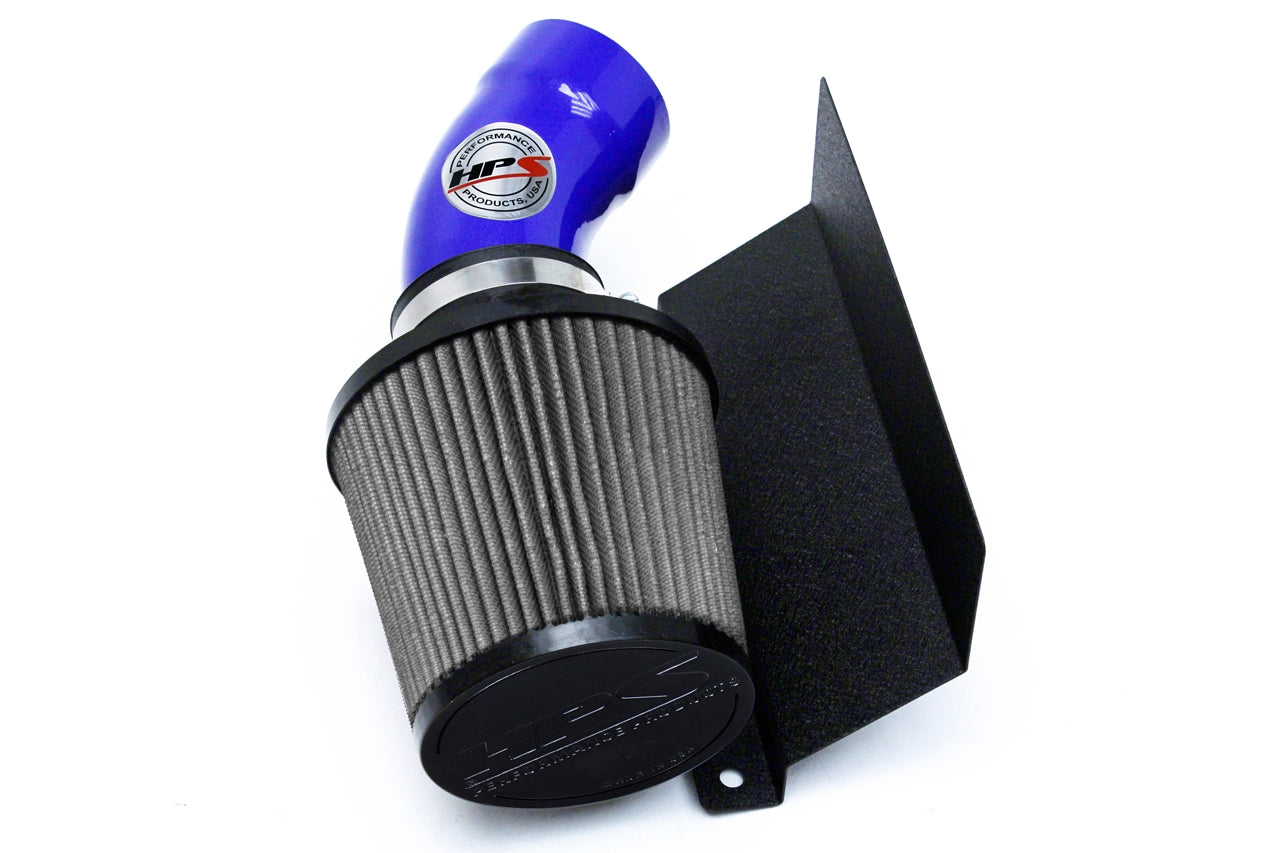 HPS Blue Shortram Cold Air Intake Kit 2015-2017 Chrysler 200 2.4L without MAF sensor 827-574BL