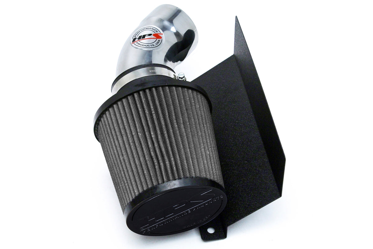 HPS Polish Shortram Cold Air Intake Kit 2015-2017 Chrysler 200 2.4L without MAF sensor 827-574P