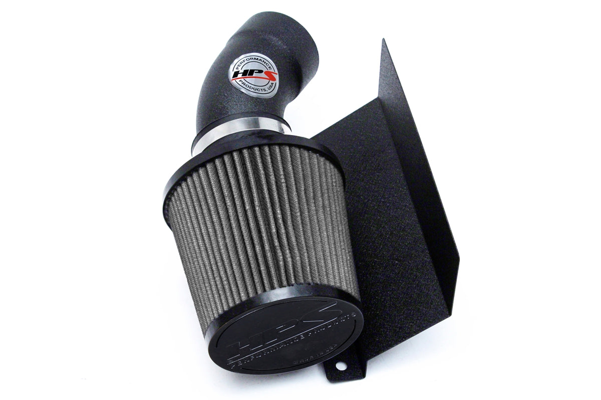 HPS Black Shortram Cold Air Intake Kit 2015-2017 Chrysler 200 2.4L without MAF sensor 827-574WB
