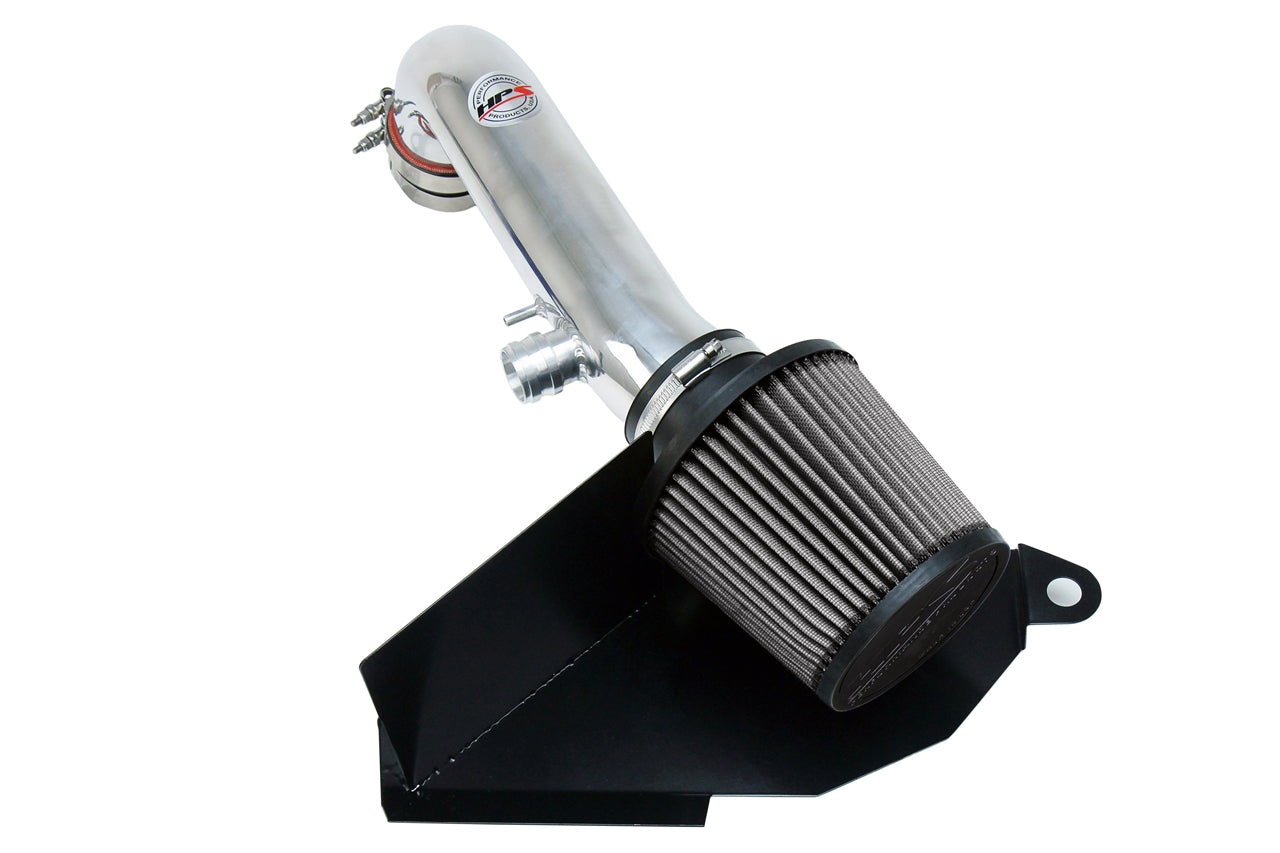 HPS Polish Shortram Cold Air Intake Kit 2015-2017 Audi A3 Quattro 2.0T TFSI Turbo 827-577P