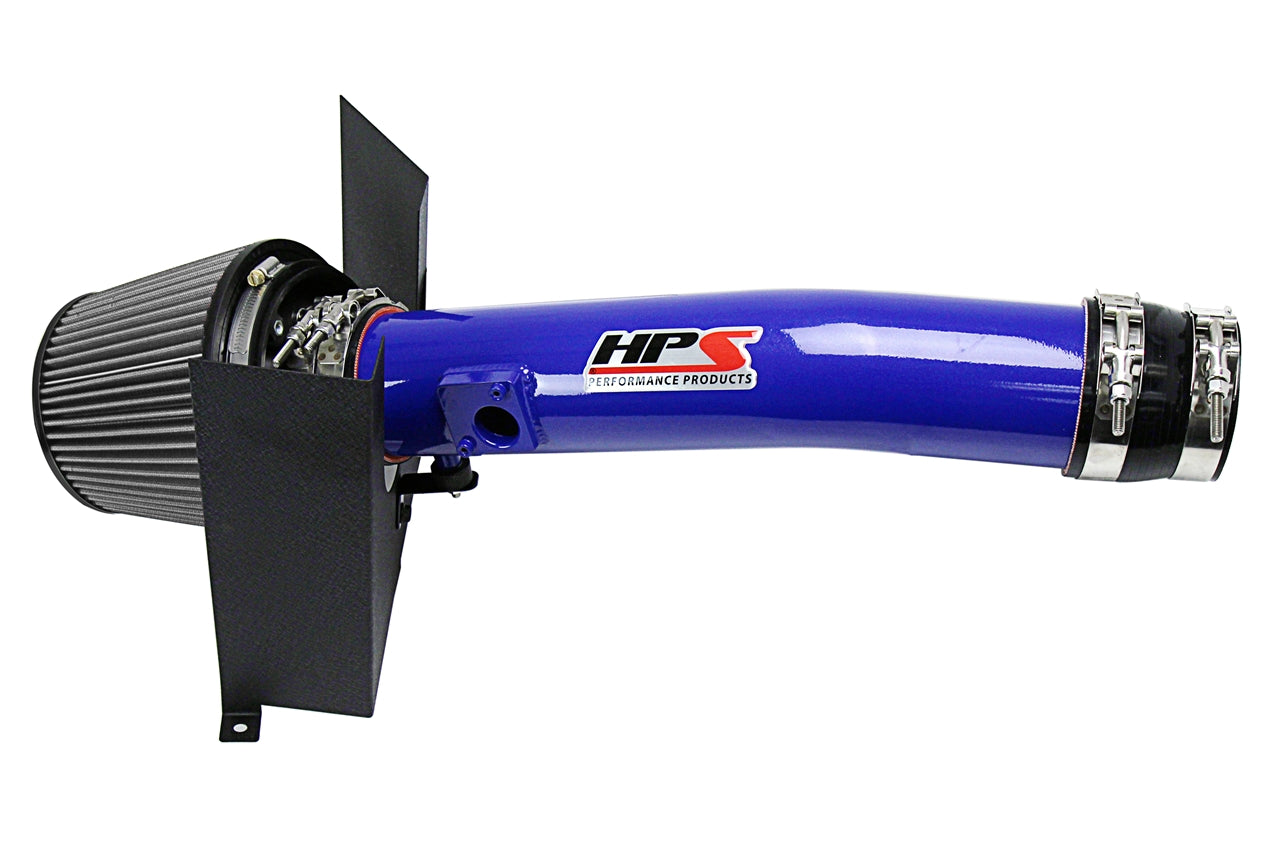 HPS Blue Shortram Cold Air Intake Kit 2010-2024 5th Gen Toyota 4Runner 4.0L V6 827-583BL