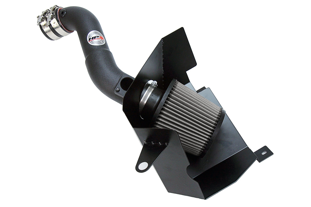 HPS Black Cold Air Intake Kit with Heat Shield 2016-2021 10th Gen Honda Civic 2.0L Non Turbo 827-599WB