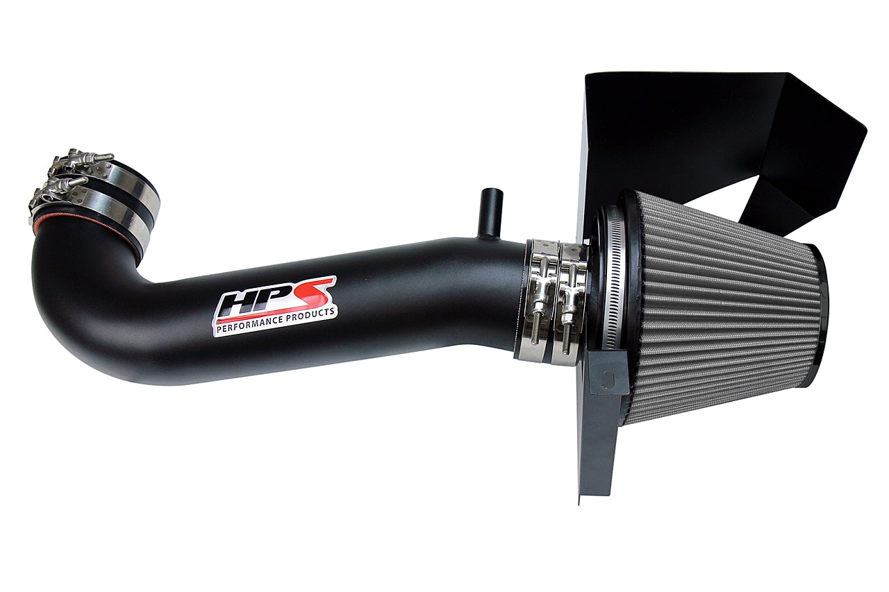 HPS Black Shortram Cold Air Intake Kit 2011-2017 Dodge Challenger 5.7L V8 except Shaker Hood 827-600WB