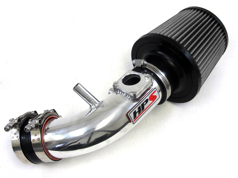 HPS Polish Shortram Cold Air Intake Kit 2007-2013 Mazda Mazdaspeed 3 2.3L Turbo 827-601P