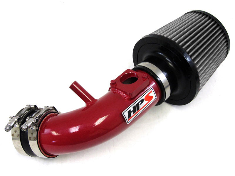 HPS Red Shortram Cold Air Intake Kit 2007-2013 Mazda Mazdaspeed 3 2.3L Turbo 827-601R