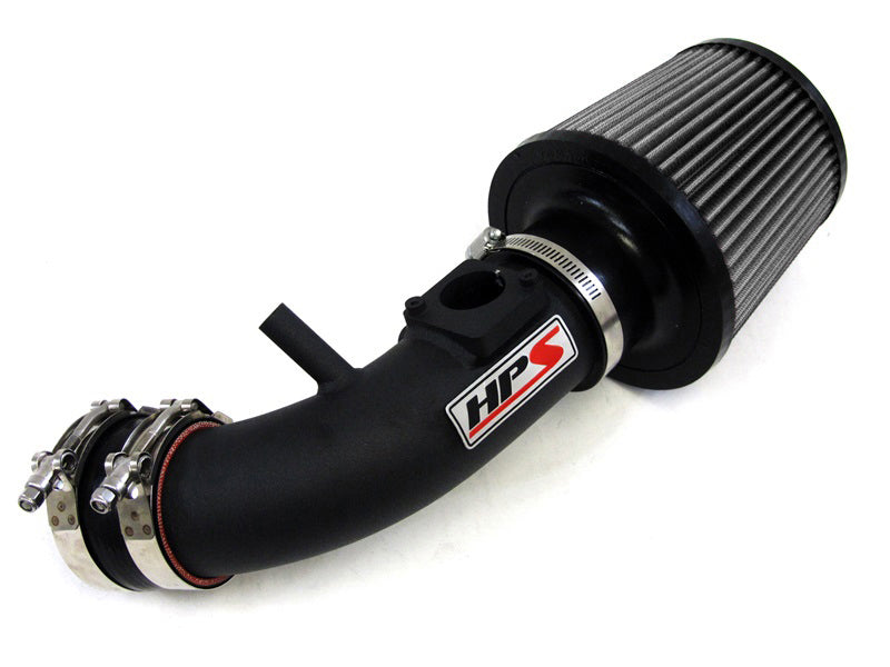 HPS Black Shortram Cold Air Intake Kit 2007-2013 Mazda Mazdaspeed 3 2.3L Turbo 827-601WB