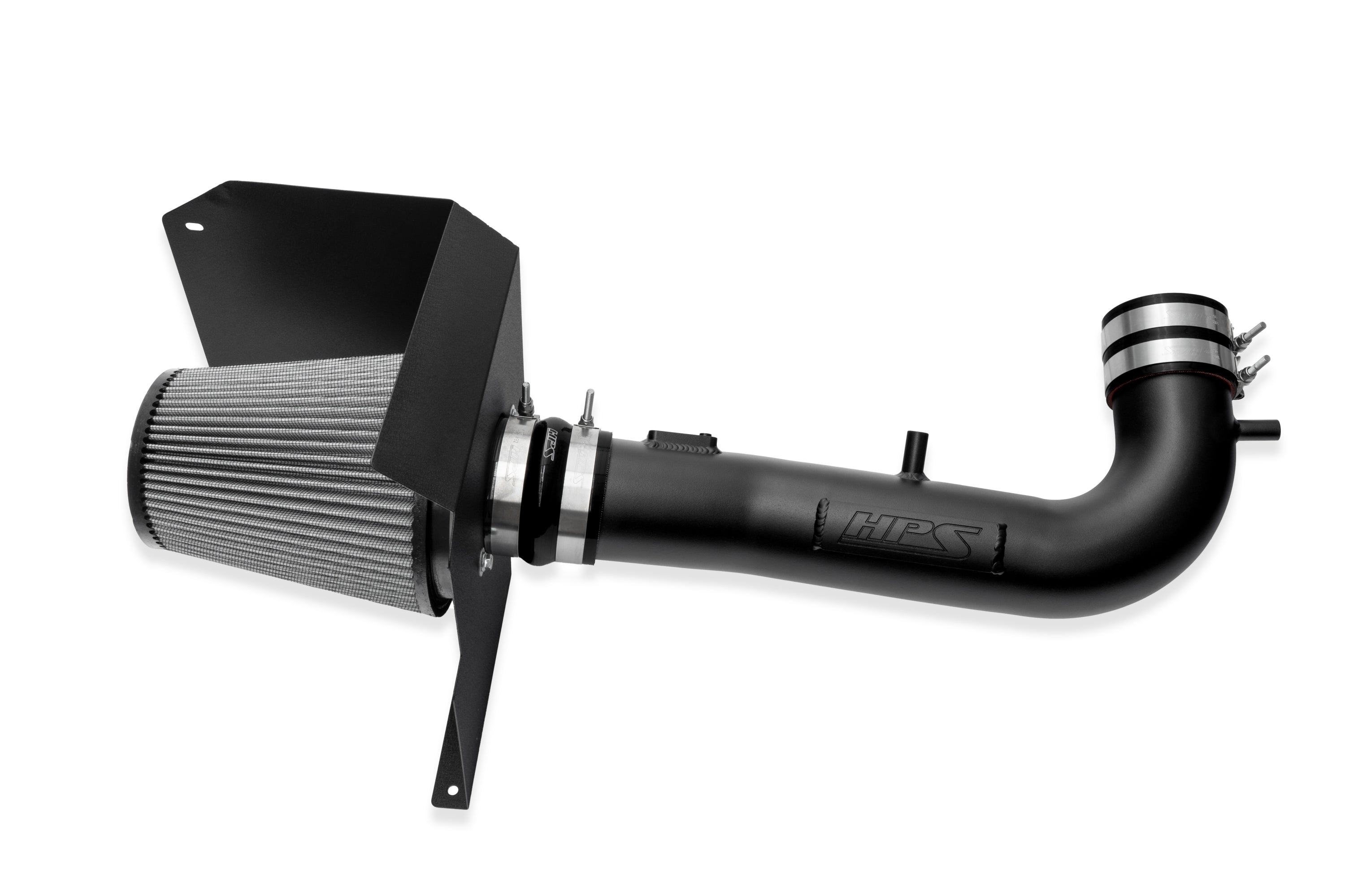 HPS Performance Black Cold Air Intake Kit with Heat Shield 2014-2019 GMC Sierra 1500 5.3L V8 827-603WB