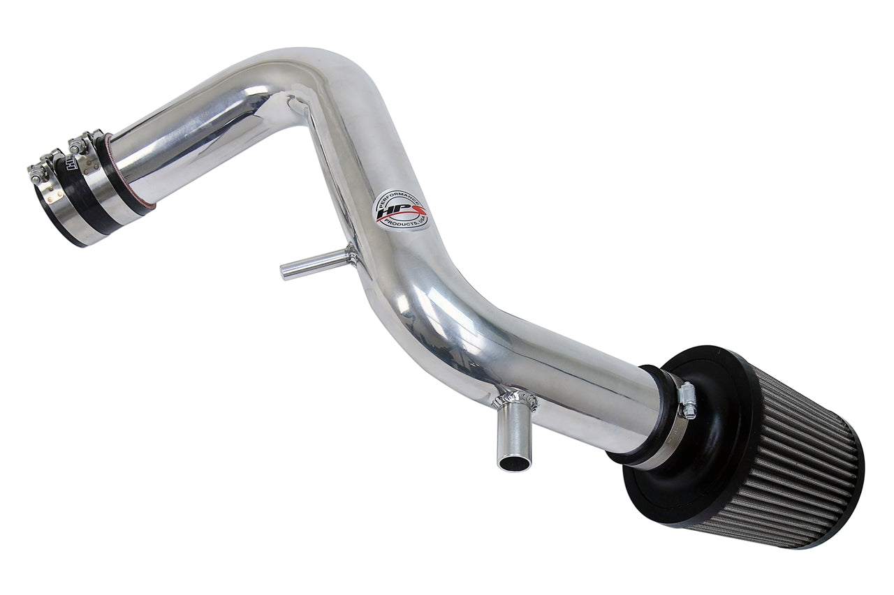 HPS Polish Shortram Cold Air Intake Kit 2013-2017 Hyundai Veloster 1.6L Turbo 827-605P