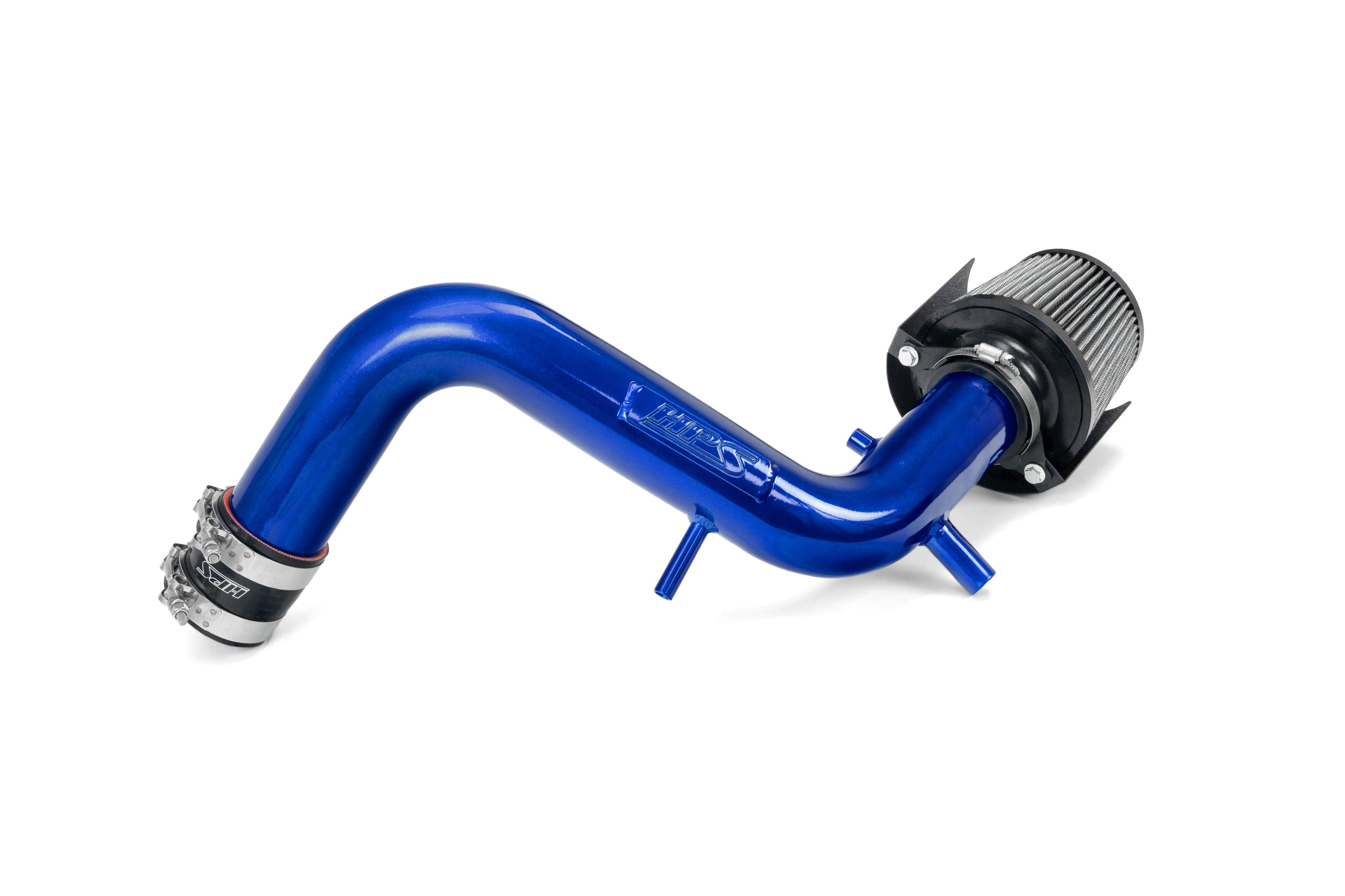 HPS Performance Shortram Air Intake Kit Installed 2013-2017 Hyundai Veloster 1.6L Turbo 827-605BL
