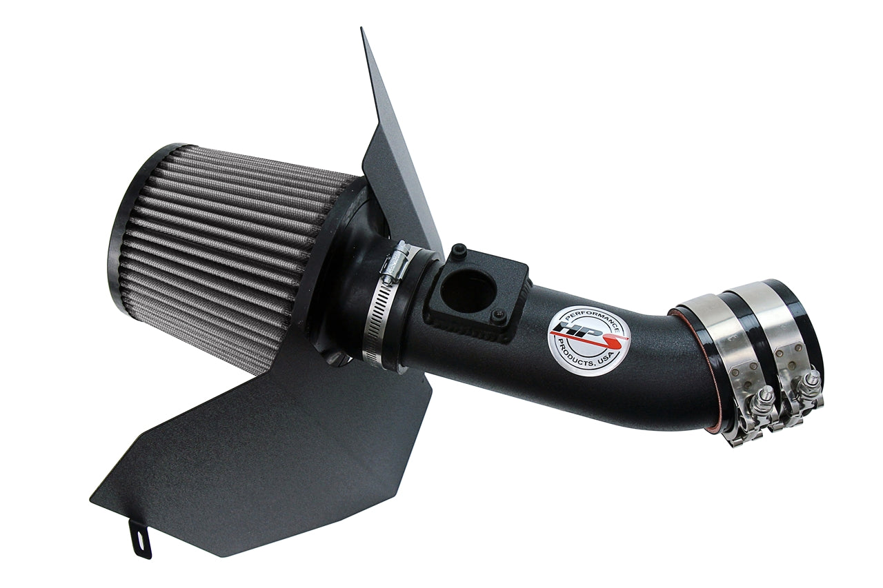 HPS Black Shortram Cold Air Intake Kit 2006-2007 Subaru WRX 2.5L Turbo 827-606WB