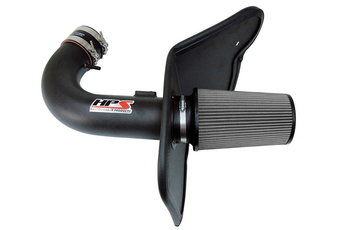 HPS Black Shortram Cold Air Intake Kit 2010-2015 Chevy Camaro SS 6.2L V8 827-607WB