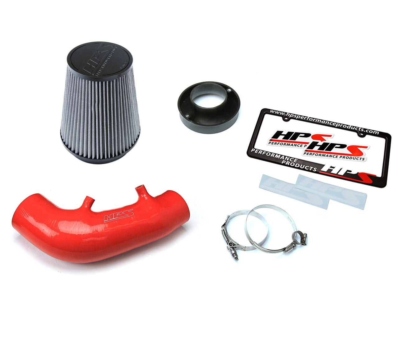 HPS Silicone Air Intake Kit 2006-2009 Honda S2000 AP2 2.2L F22 drive-by-wire 827-610R