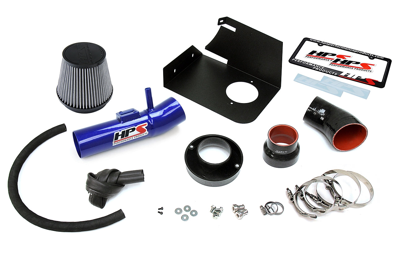 HPS Shortram Air Intake Kit 2004-2009 Mazda B4000 4.0L V6 827-611BL
