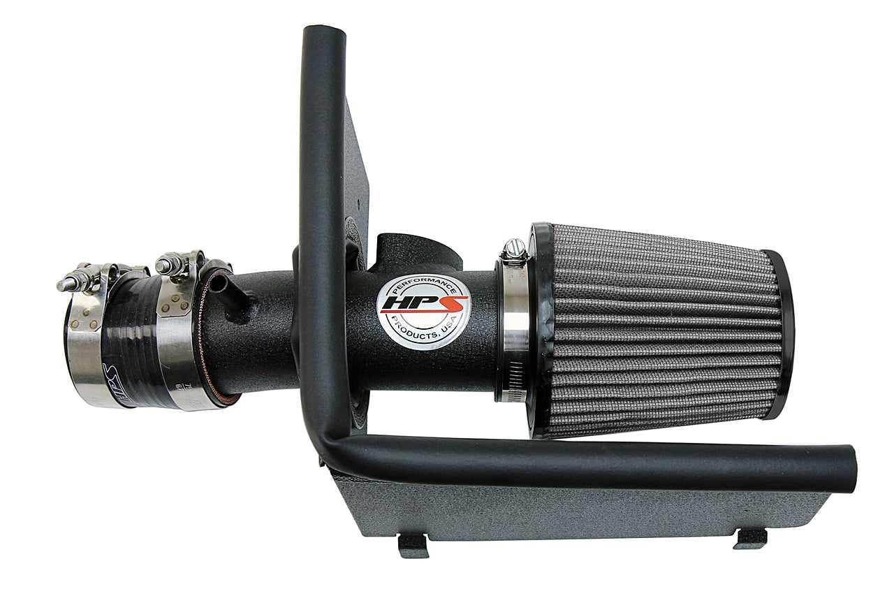 HPS Black Shortram Cold Air Intake Kit 2016 Scion iA 1.5L 827-613WB