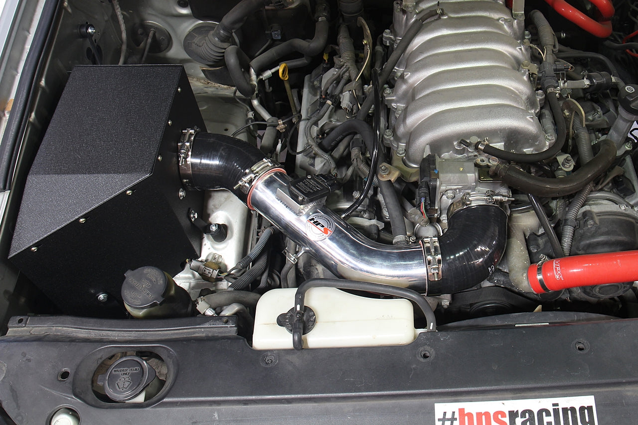 HPS Performance Shortram Cold Air Intake Kit Installed 2003-2004 Lexus GX470 4.7L V8 827-618