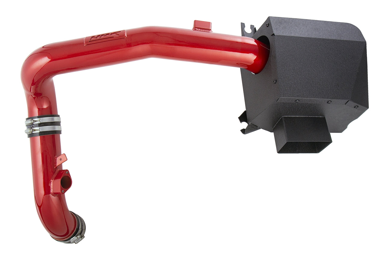 HPS Red Cold Air Intake Kit with Sealed Heat Shield 2011-2013 BMW 335i 3.0L Turbo N55 E90 E92 E93 827-628