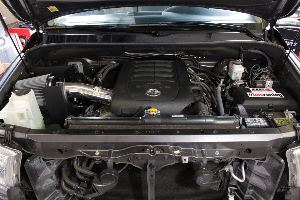 HPS Performance Shortram Air Intake Kit Installed 2008-2011 Toyota Sequoia 5.7L V8 827-629P