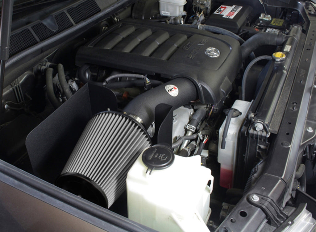 HPS Performance Shortram Cold Air Intake Kit Installed 2007-2011 Toyota Tundra 5.7L V8 827-629