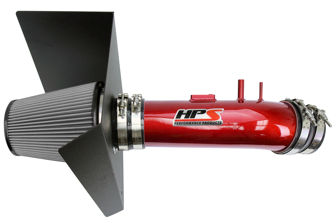 HPS Red Shortram Cold Air Intake Kit 2012-2019 Toyota Tundra 5.7L V8 827-630R
