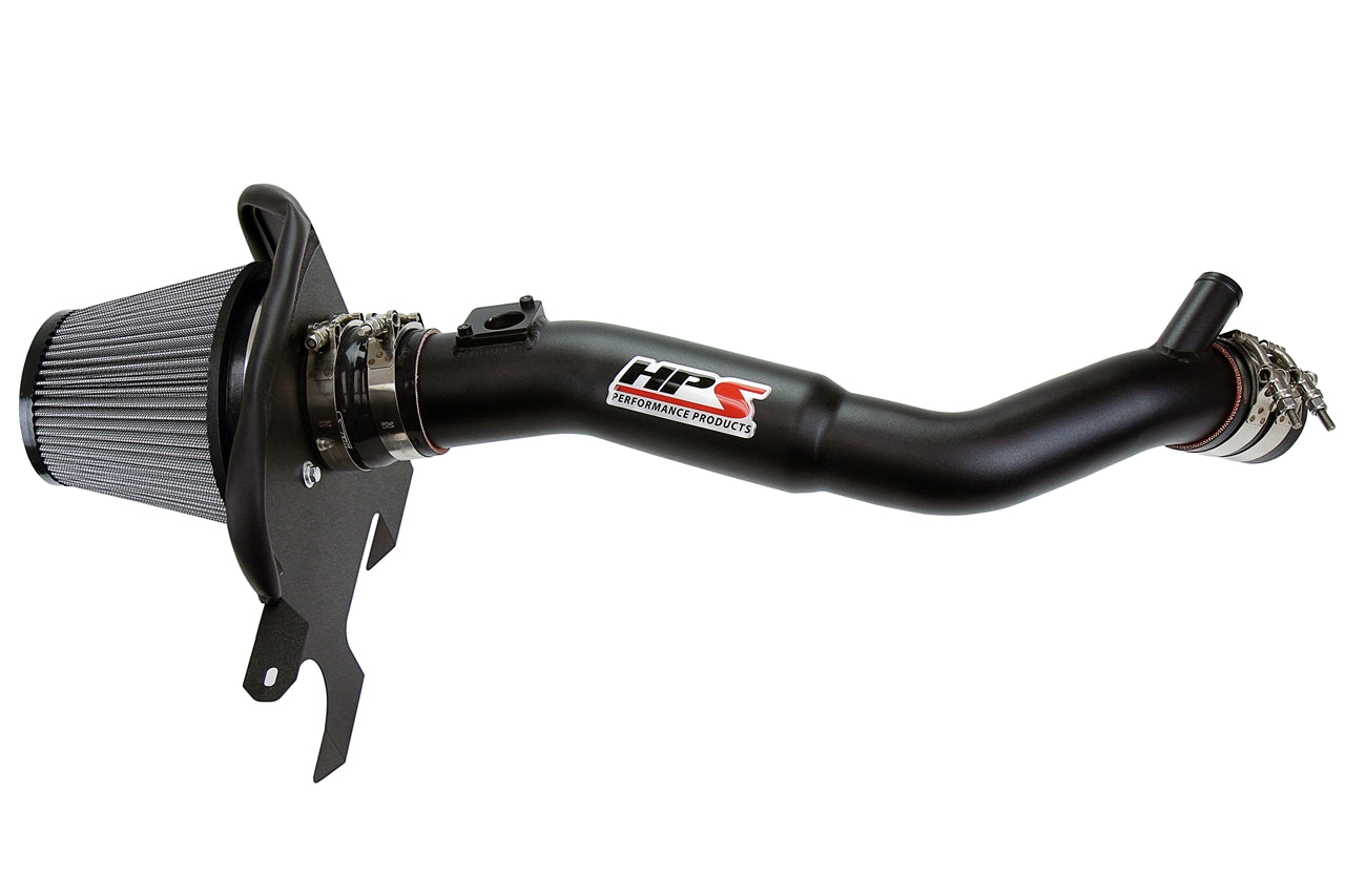 HPS Black Shortram Cold Air Intake Kit 2018-2019 Lexus GS300 2.0L Turbo 827-633WB