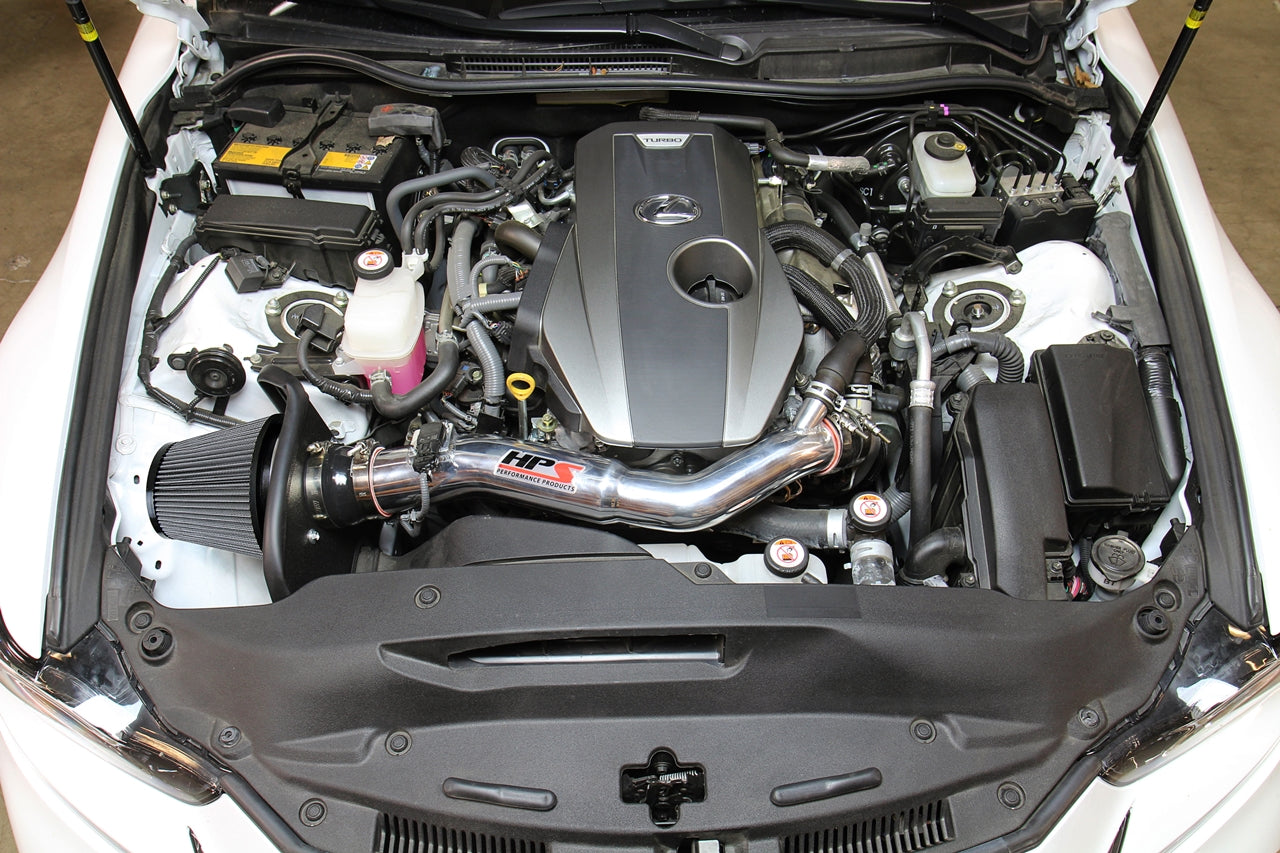 HPS Shortram Cold Air Intake Kit 2016-2017 Lexus IS200t 2.0L Turbo 827 ...