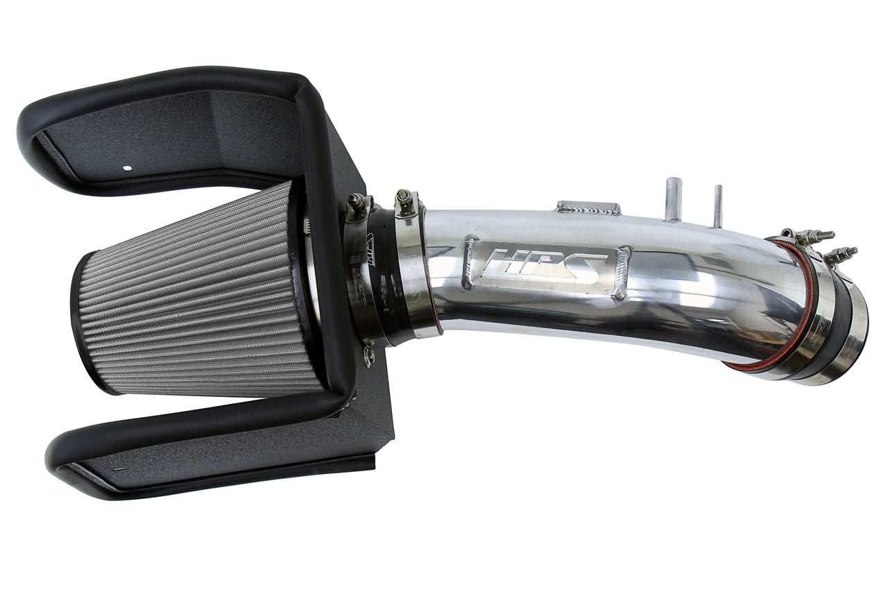 HPS Polish Shortram Cold Air Intake Kit 2008-2020 Lexus LX570 5.7L V8 827-635P