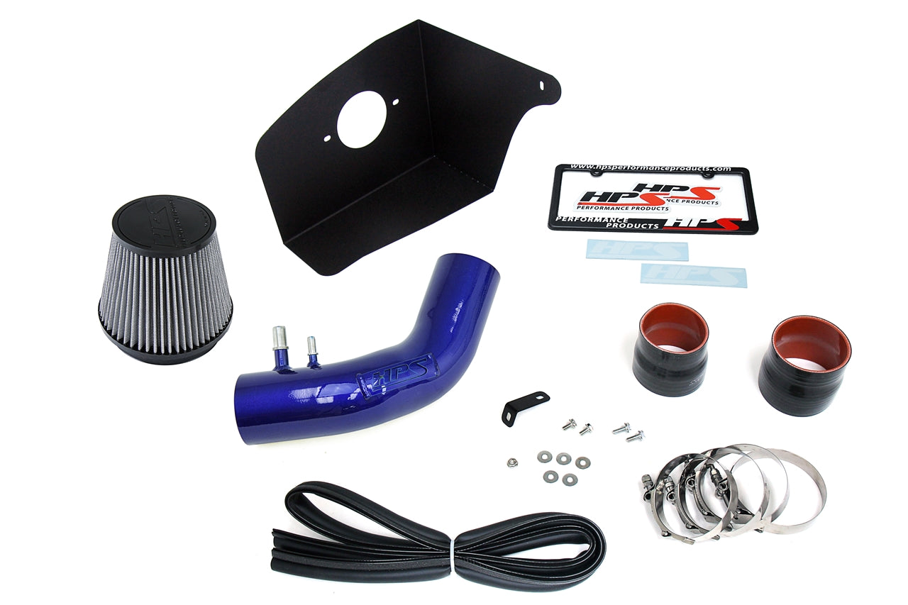 HPS Shortram Air Intake Kit 2015-2017 Ford Mustang 3.7L V6 827-638BL