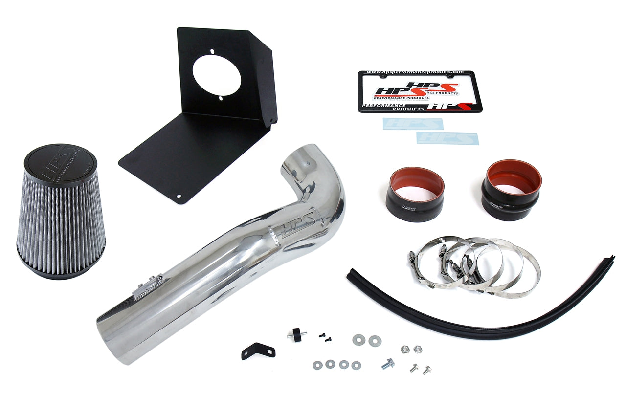 HPS Shortram Air Intake Kit 2009-2014 Chevy Tahoe 4.8L 5.3L 6.2L V8 (Excludes Hybrid) 827-667P