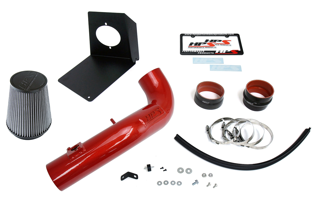 HPS Shortram Air Intake Kit 2009-2014 Chevy Tahoe 4.8L 5.3L 6.2L V8 (Excludes Hybrid) 827-667R