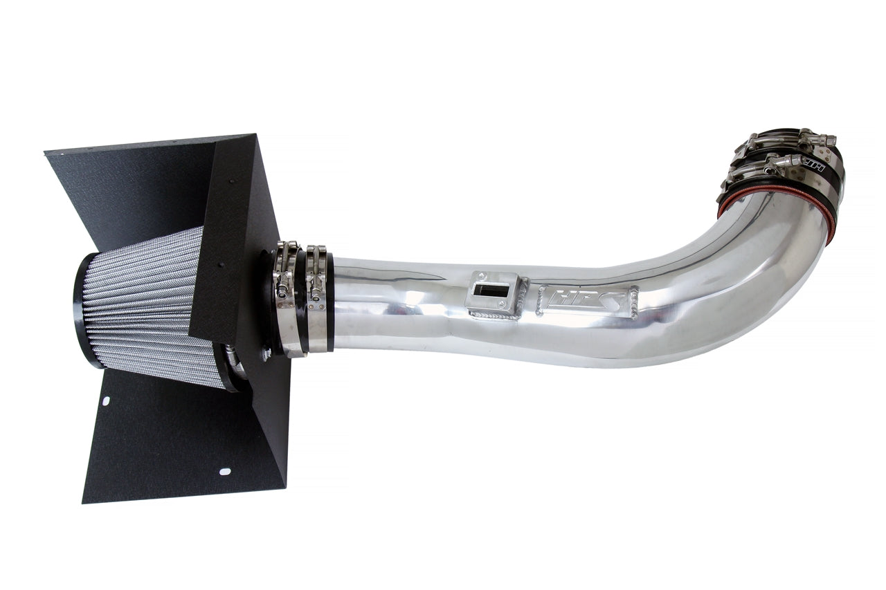 HPS Cold Air Intake Kit 2017-2019 Chevy Silverado 3500HD 6.6L V8 Duramax Diesel Turbo L5P 827-674P