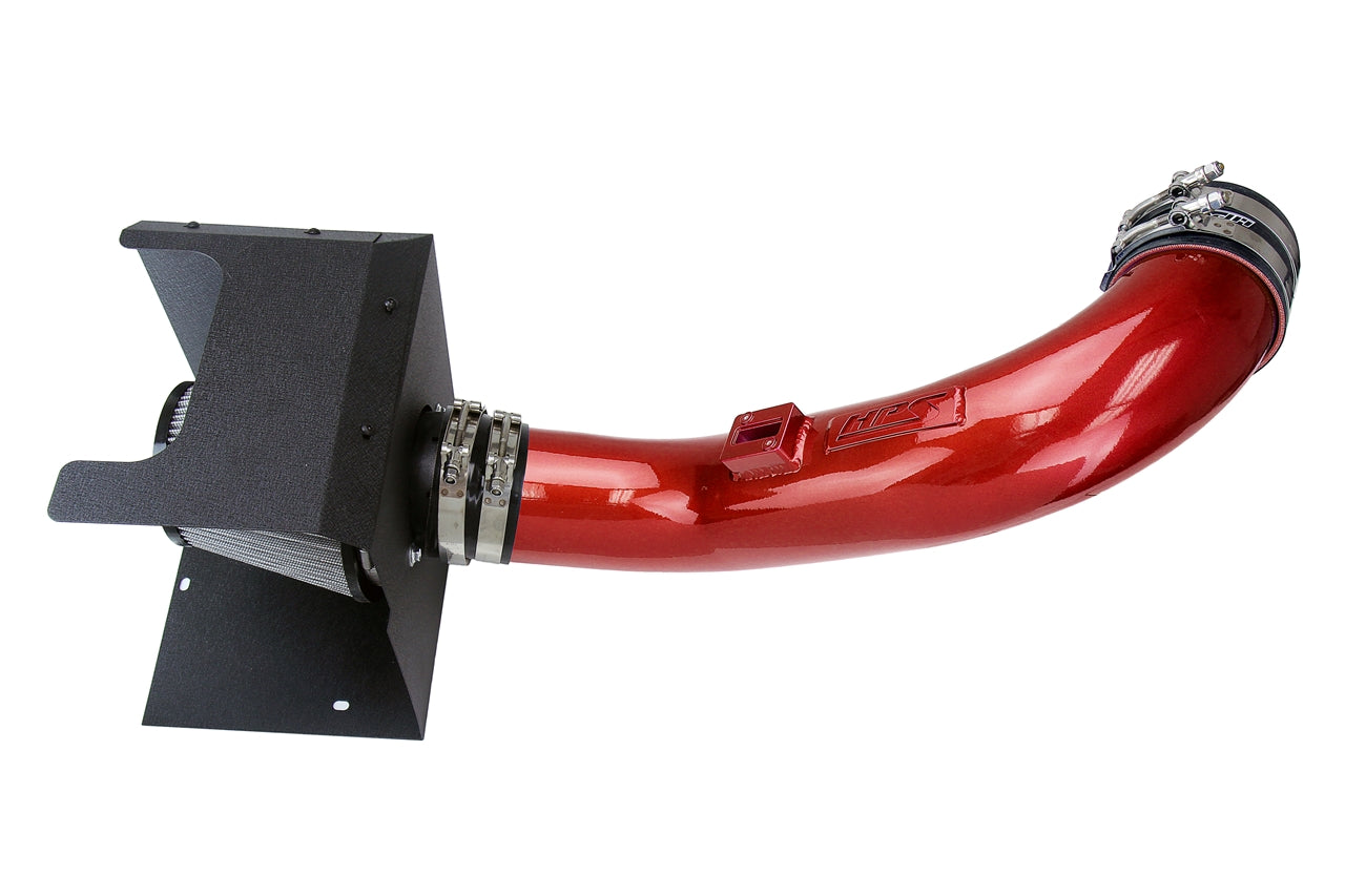 HPS Red Cold Air Intake Kit Chevy 2017-2019 Silverado 2500 HD 6.6L V8 Duramax Diesel Turbo L5P 827-674R