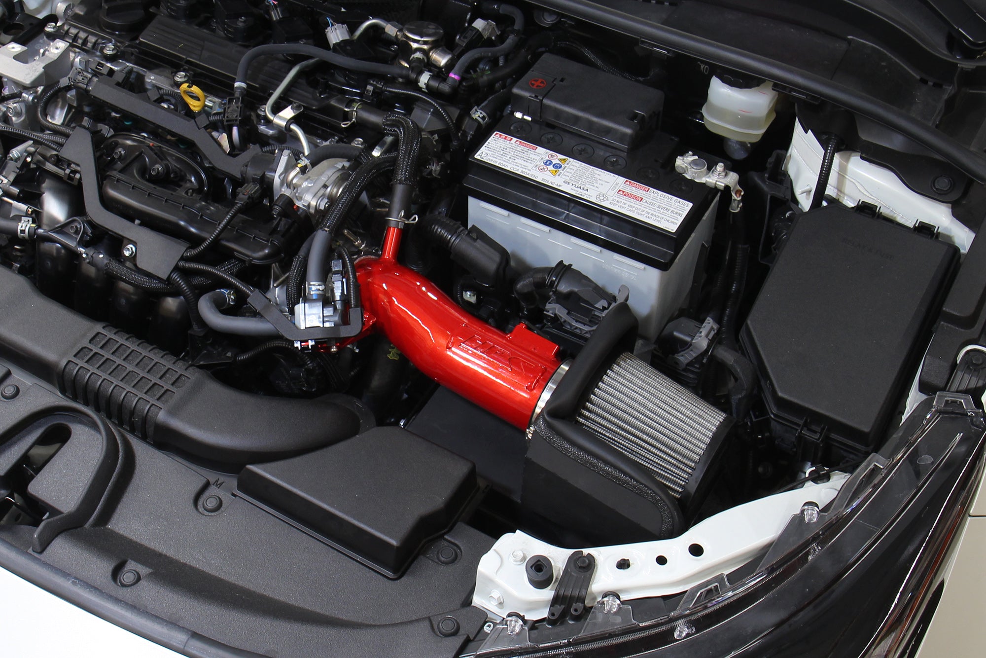 HPS Performance Cold Air Intake Kit Installed 2019-2024 Toyota Corolla 2.0L 827-675R